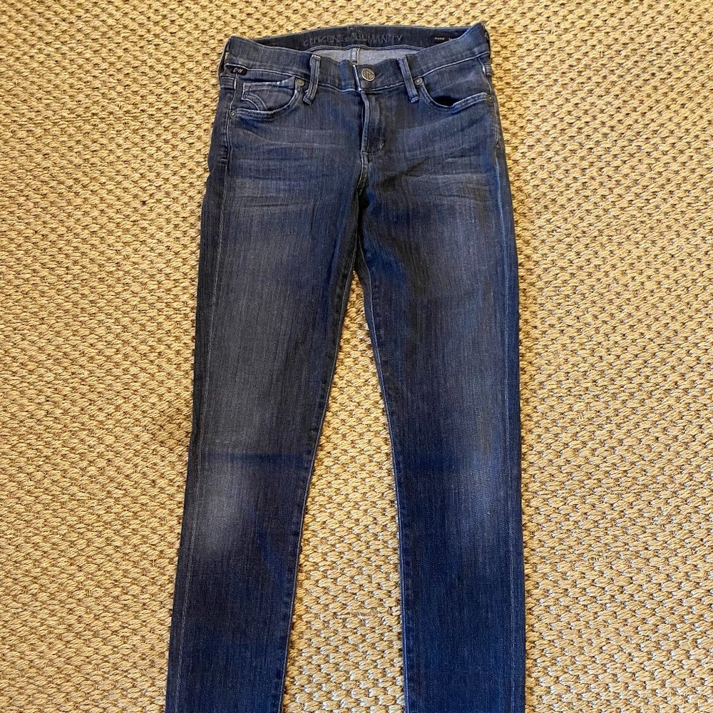 CITIZENS OF HUMANITY AVEDON LOW RISE SKINNY LEG